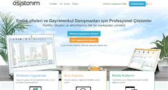 Desktop Screenshot of emlakasistanim.com